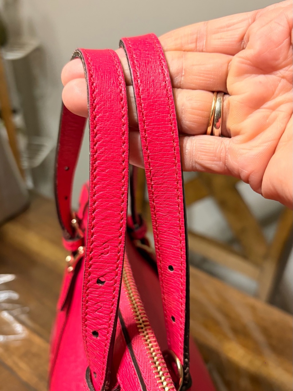 Gucci Hot Pink Dome Satchel with Gold Hardware - Picture 11 of 16